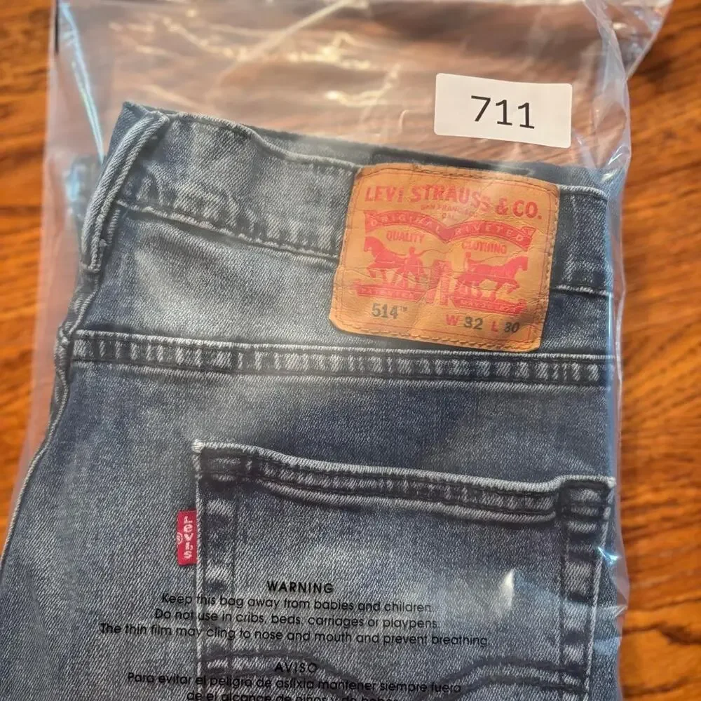 Levi's 514 Jeans Men's Size 32X30 (30X29) Straight Leg‎
